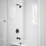 Fairway Single-Handle 3-Spray Tub and Shower Faucet in Bronze (Valve Included) - Super Arbor