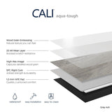 CALI Aqua Tough Gray Ash 4.7-mm x 7-3/32-in W x 48-in L Waterproof Luxury Vinyl Plank Flooring (23.77-sq ft/case)