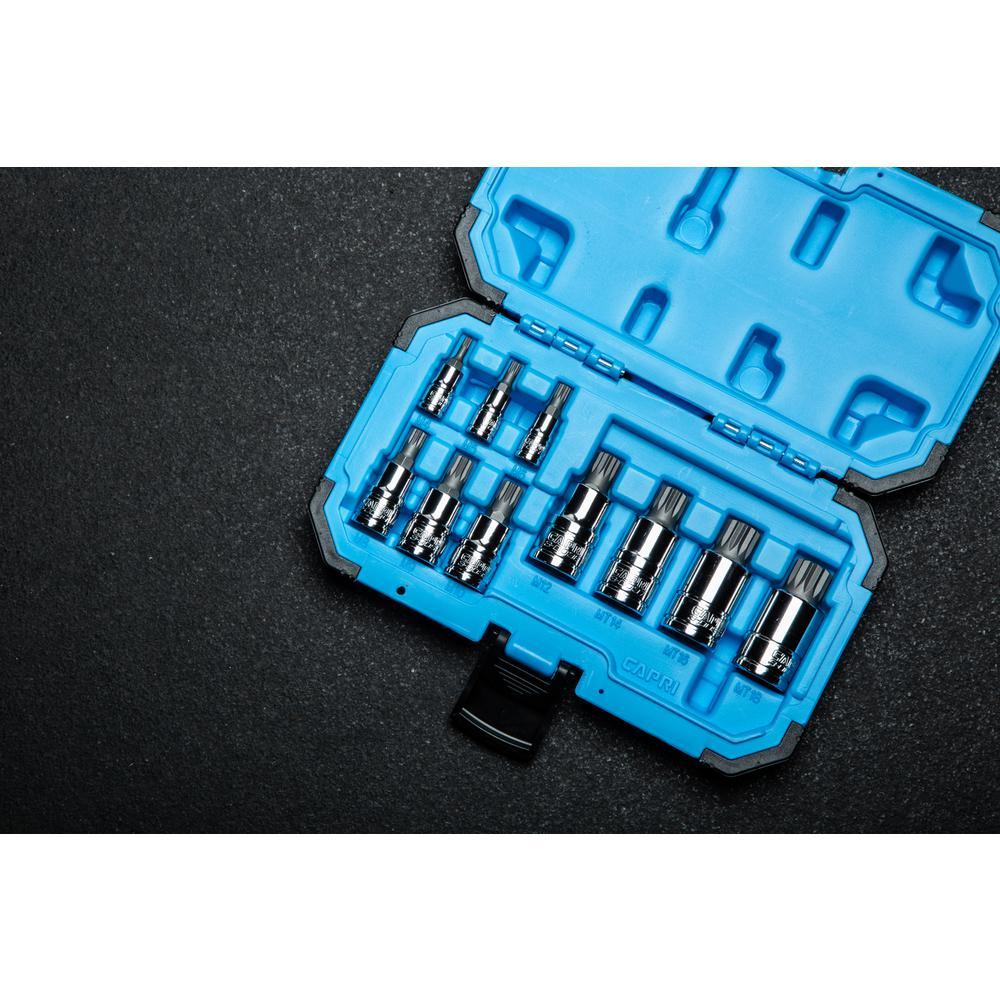 XZN Triple Square Bit Socket Set (10-Piece) - Super Arbor