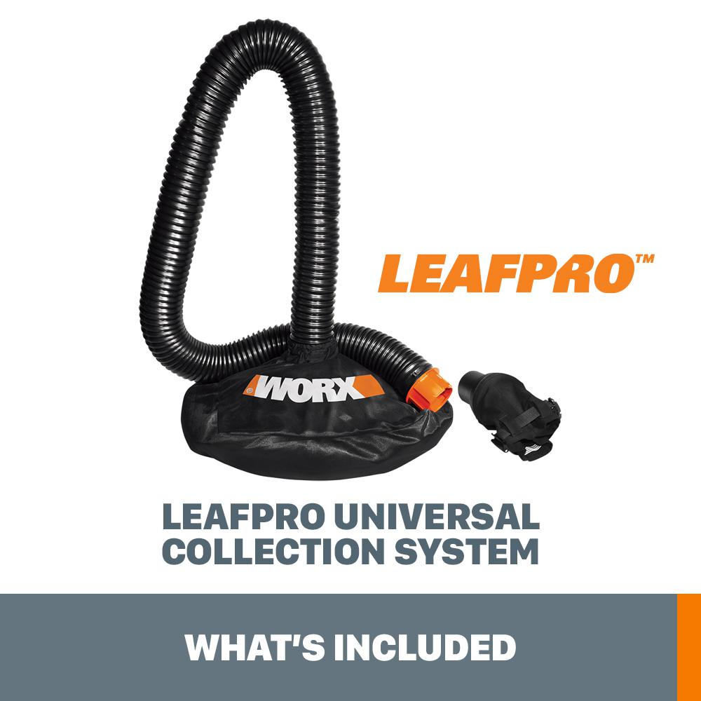 Worx Leaf Pro High Capacity Universal Leaf Collection System - Super Arbor