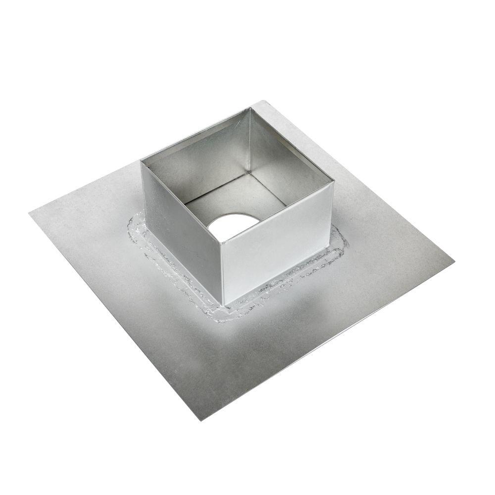 6 in. x 6 in. Split Pitch Pan with Open Bottom - Soldered - Super Arbor