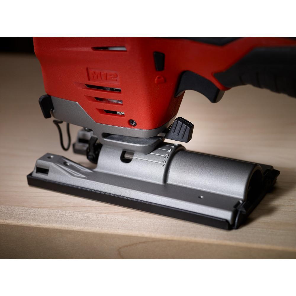 M12 FUEL 12-Volt Lithium-Ion Brushless Cordless Stubby 3/8 in. Impact Wrench and Jig Saw with two 3.0 Ah Batteries - Super Arbor