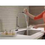 Delta Trinsic Touch2O Chrome 1-Handle Deck-Mount Pull-Down Touch Kitchen Faucet