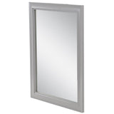 Candlesby 22 in. W x 27 in. H Wood Framed Wall Mirror in Sterling Gray