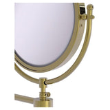 Allied Brass Soho 8-in x 15-in Polished Brass Double-Sided Magnifying Wall-Mounted Vanity Mirror