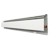 Fine/Line 30 3 ft. Hydronic Baseboard with Fully Assembled Element and Enclosure in Nu White - Super Arbor