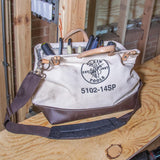 Deluxe Tool Bag, Canvas, 10 Pockets, 14-Inch - Super Arbor