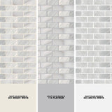 Art3d 11.7 in. x 11.5 in. Mother of Pearl Backsplash Mosaic Subway Tile in Natural White (10-Pack)