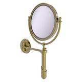 Allied Brass Soho 8-in x 15-in Polished Brass Double-Sided Magnifying Wall-Mounted Vanity Mirror