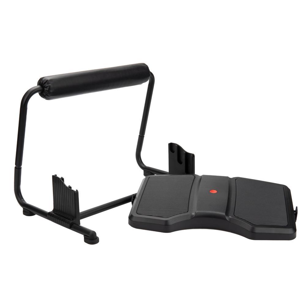 Black Footrest for Under Desk with Customizable Heights - Super Arbor
