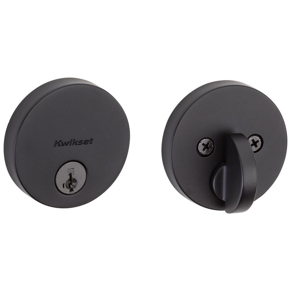 Uptown Satin Nickel Single Cylinder Deadbolt featuring SmartKey Security with Microban Antimicrobial Technology - Super Arbor