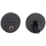 Uptown Satin Nickel Single Cylinder Deadbolt featuring SmartKey Security with Microban Antimicrobial Technology - Super Arbor