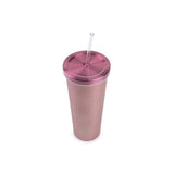 Glitter 24 oz. Stainless Steel Blush Pink Chilly Tumbler