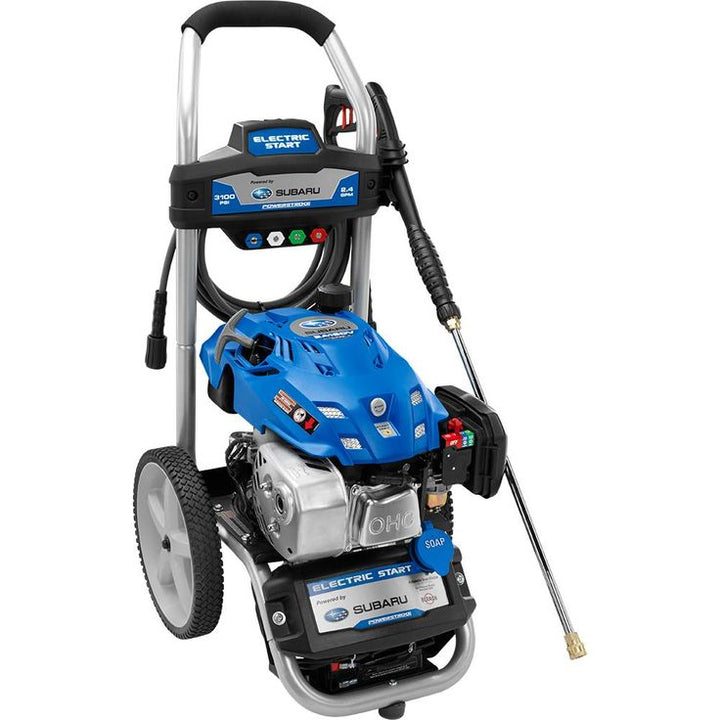 PowerStroke Reconditioned 3,100-PSI 2.4-GPM Subaru Electric Start Gas Pressure Washer