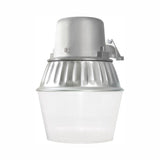 65-Watt Metallic Outdoor Fluorescent Security Wall and Area Light with Dusk to Dawn Photocell Sensor