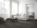 Style Selections Galvano Charcoal Porcelain Granite Bullnose Tile (3-in x 12-in)