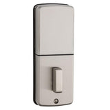 Powerbolt2 Satin Nickel Single Cylinder Electronic Deadbolt Featuring SmartKey Security and Balboa Passage Lever - Super Arbor