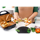 Ti-Ceramic Black Non-Stick Sandwich Maker