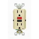 15 Amp 125-Volt Duplex Self-Test Slim GFCI Outlet, White (4-Pack) - Super Arbor
