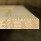 18 in. x 96 in. 6-Panel Pine Unfinished Solid Core Interior Door Slab - Super Arbor
