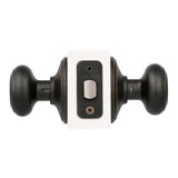 Georgian Aged Bronze Passage Hall/Closet Door Knob (4-Pack) - Super Arbor