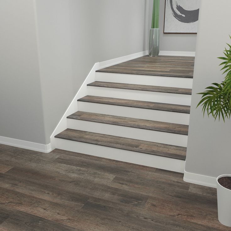 CALI Aqua Tough Premium Thornwood 0.75-in T x 2.07-in W x 72.83-in L Vinyl Bullnose