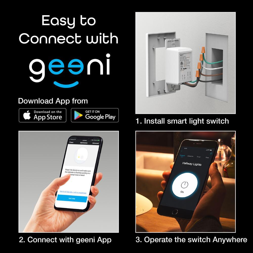 Tap Smart Wi-Fi Light Switch - Super Arbor