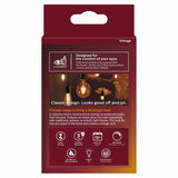 Philips 40-Watt Equivalent G25 Dimmable Vintage Glass Edison LED Globe Light Bulb Amber Warm White (2000K) (1-Bulb)