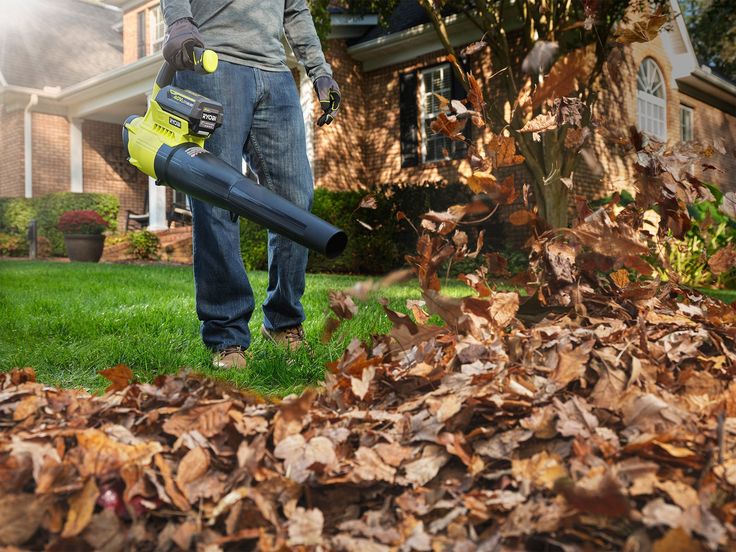 RYOBI Reconditioned 155 MPH 300 CFM 40-Volt Lithium-Ion Cordless Jet Fan Blower - 2.6 Ah Battery and Charger Included