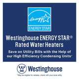 80 Gal. Ultra-High Efficiency/High Output 10 Year 76,000 BTU Natural Gas Water Heater with Durable Stainless Steel Tank - Super Arbor