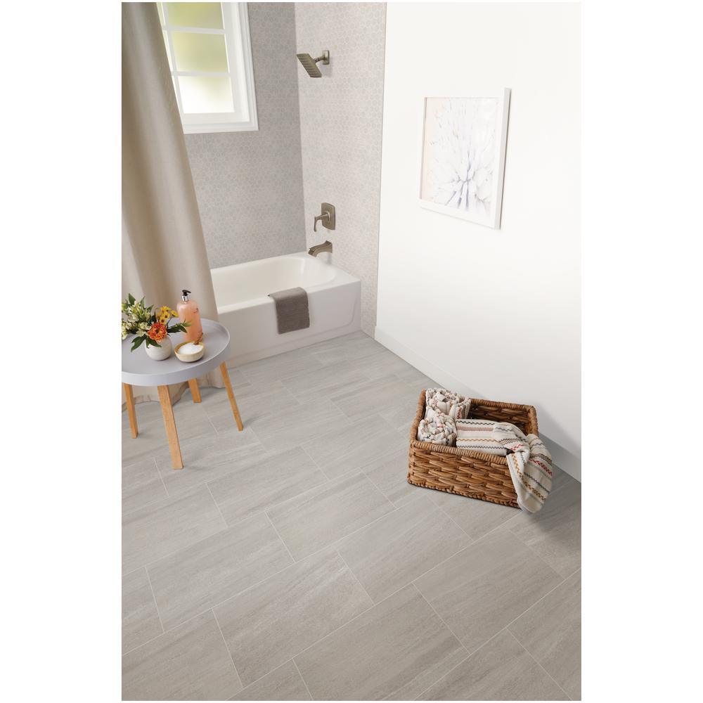 Nova Falls Gray 12 in. x 24 in. Porcelain Floor and Wall Tile (374.4 sq. ft. / pallet) - Super Arbor