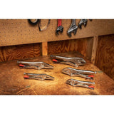 Crescent Mixed Locking Plier Set with Wire Cutter and Hex Ready Adjusting Screw (5-Piece)