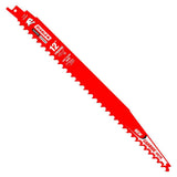 12 in. Carbide Pruning and Clean Wood Cutting Reciprocating Saw Blade (2-Pack) - Super Arbor