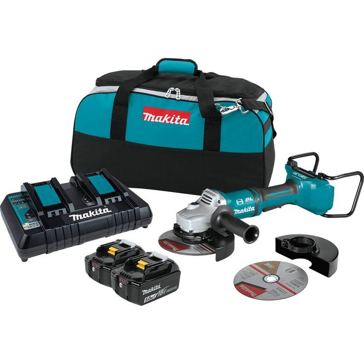 18-Volt 5.0Ah X2 LXT Lithium-Ion (36-Volt) Brushless Angle Grinder Kit