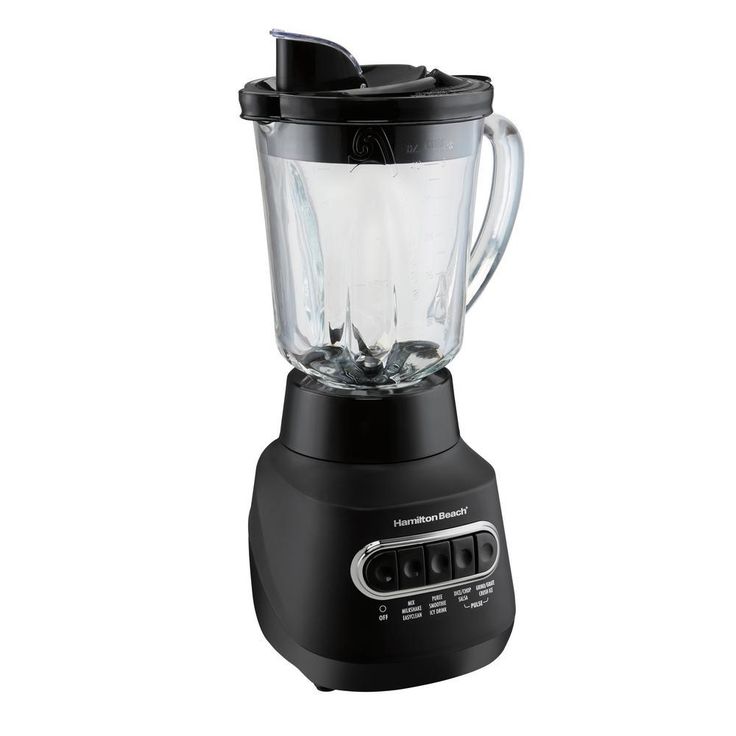 Power Elite 40 oz. 5-Speed Black Blender
