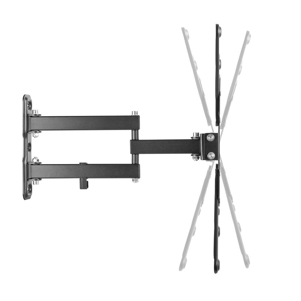 Full Motion Dual Arm TV Wall Mount for 23 in. - 55 in. Flat Panel TV's with 12¬∞ Tilt, 66 lb. Load Capacity - Super Arbor