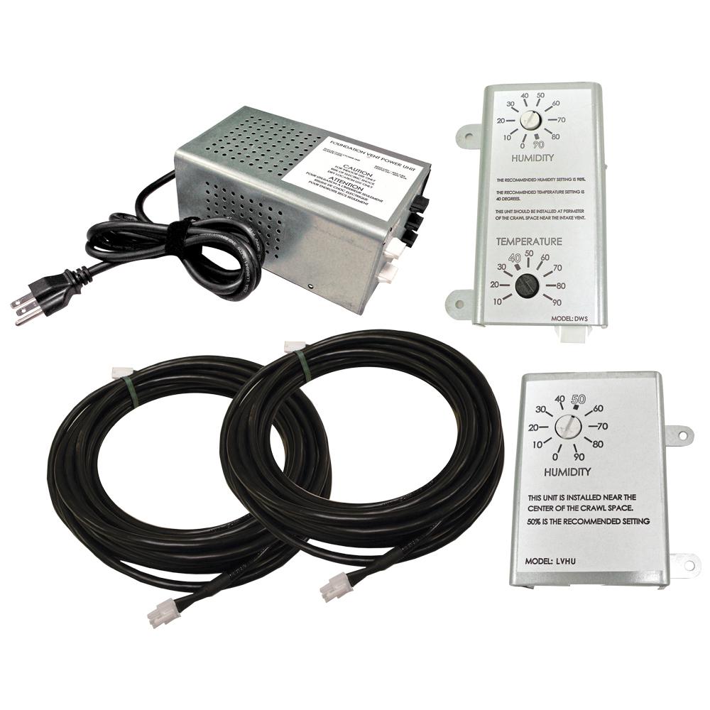 Controls Kit for TV5, TV6 Powered Foundation Vents - Super Arbor