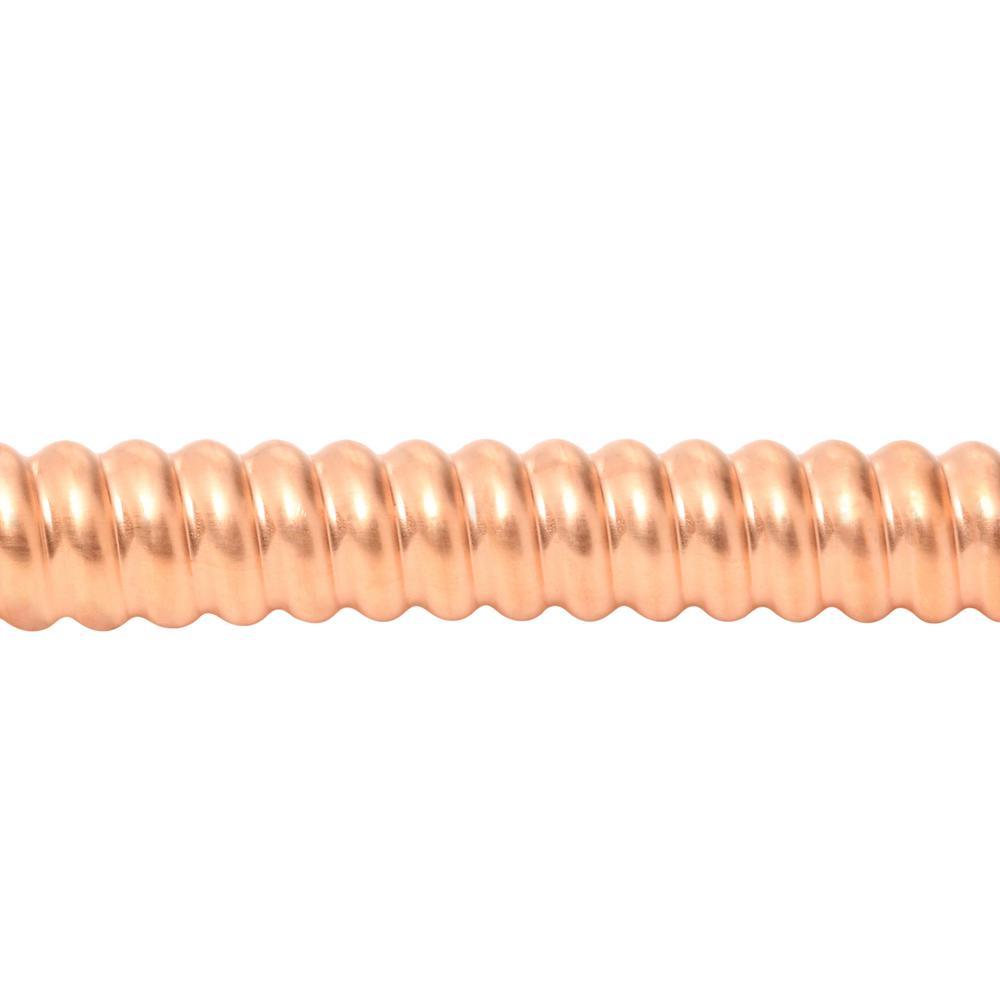 3/4 in. FIP/MIP x 3/4 in. FIP x 18 in. Copper Water Heater Connector (7/8 in. O.D.) - Super Arbor