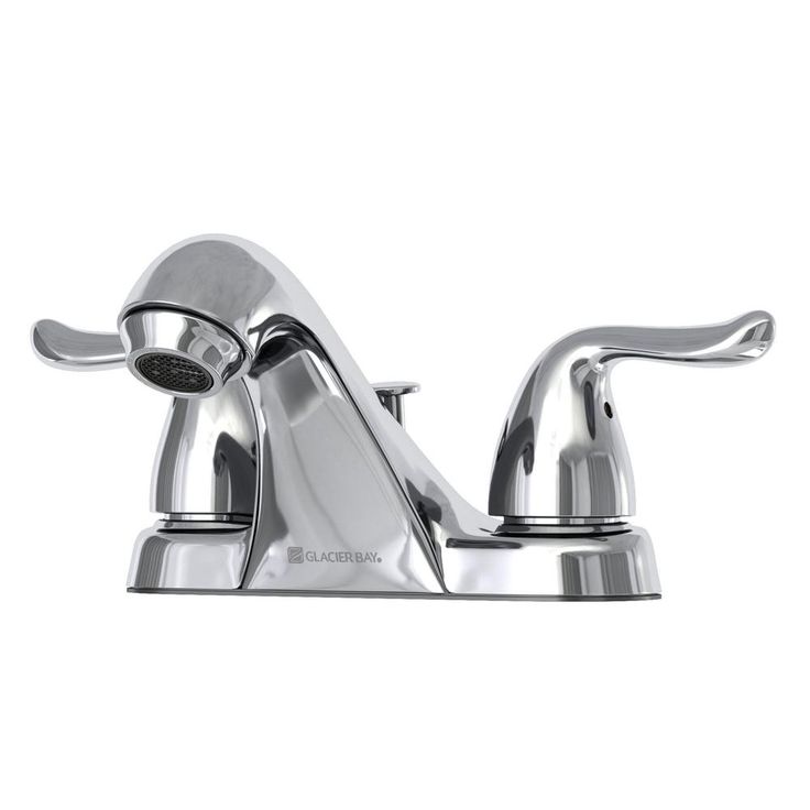 Constructor 4 in. Centerset 2-Handle Bathroom Faucet in Chrome