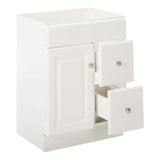 Wyndham 48 in. W x 21 in. H Bathroom Vanity Cabinet Only in White Semi-Gloss