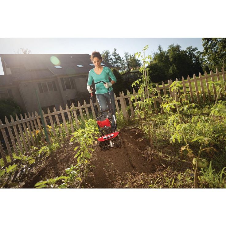 Troy-Bilt TBC304 12 in. 30cc 4-Cycle Gas Cultivator with Adjustable Cultivating Widths
