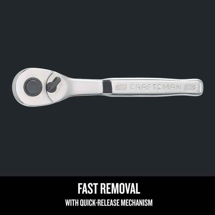 CRAFTSMAN 72-Teeth 1/2-in Drive Quick-Release Ratchet