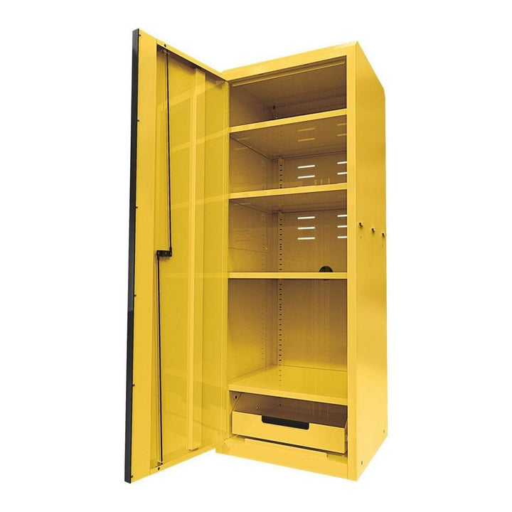 U.S. GENERAL 22 in. End Locker, Series 3, Yellow