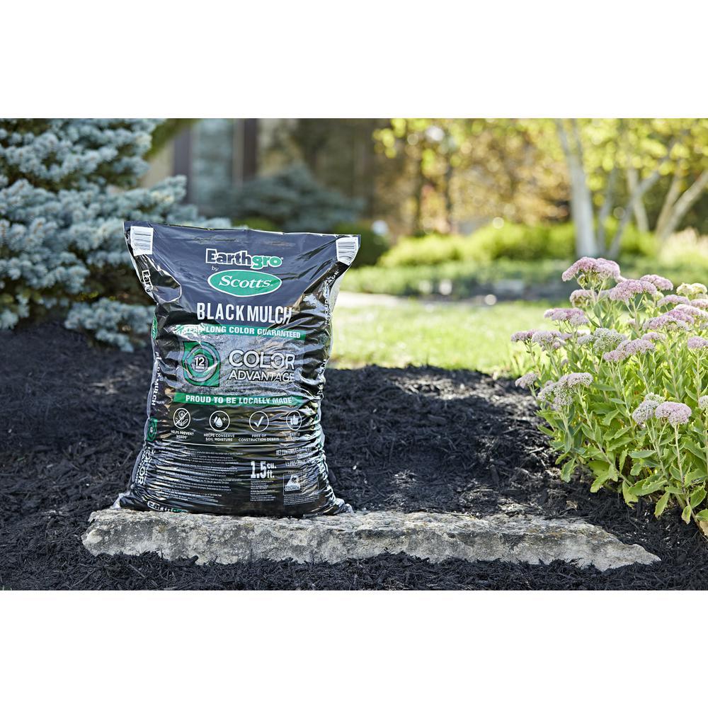 1.5 cu. ft. Black Mulch - Super Arbor