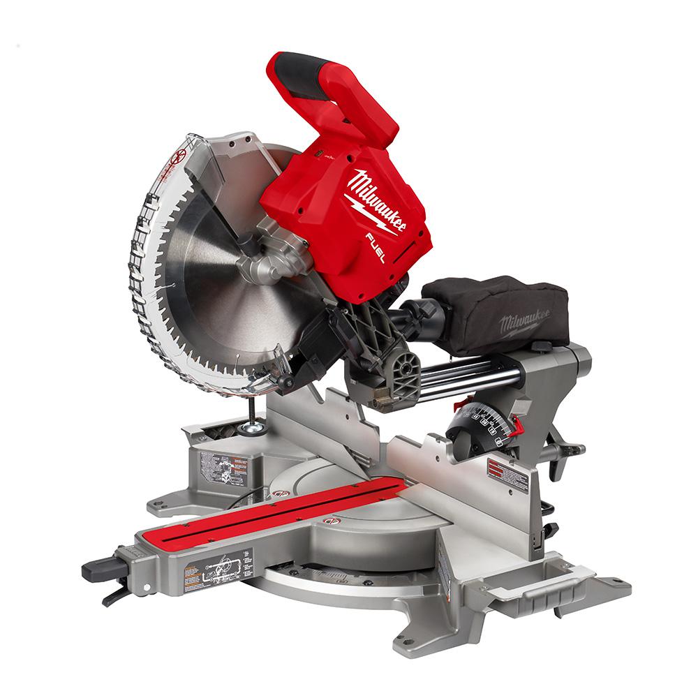 M18 FUEL 18-Volt Lithium-Ion Brushless 12 in. Cordless Dual Bevel Sliding Compound Miter Saw with Jig Saw