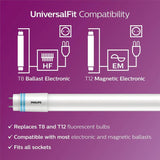 Philips 32-Watt 4 ft. T8 40-Watt Replacement Universal Fit Linear T12 LED Tube Light Bulb, Daylight (30-Pack)