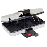 Piccolo 4-Slice Stainless Steel Pizzelle Waffle Maker
