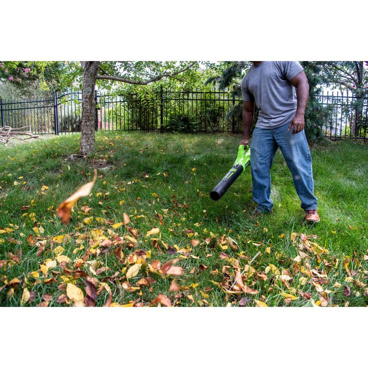 Greenworks 90 MPH/320 CFM 24-Volt Battery Handheld Axial Blower, Battery Not Included BL24B02