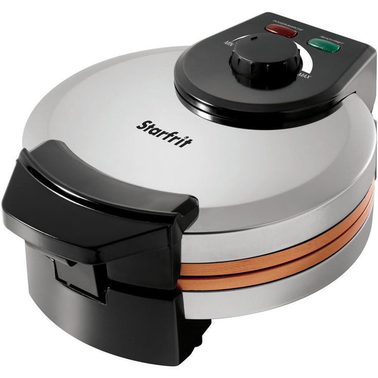 1100 W Single Waffle Stainless Steel Belgian Waffle Maker