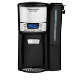 BrewStation 12-Cup Black Drip Coffee Maker with Built-In Timer
